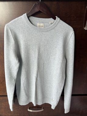 Jack & Jones Men's Heather Light Gray Crewneck Sweater